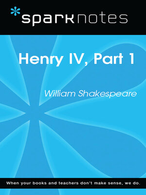cover image of Henry IV, Part I: SparkNotes Literature Guide